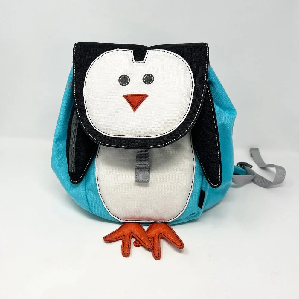 LL Bean Penguin Preschooler Kids Sized Backpack Novelty Animal School